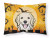 Carolines Treasures, Inc Halloween With Dog Fabric Standard Pillowcase, White, Moisture Wicking, Durable