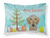 Carolines Treasures, Inc Christmas Tree and Dog Fabric Standard Pillowcase, Moisture Wicking Material Advanced