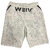 White Splatter Logo Shorts - 635661375145