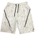 White Splatter Logo Shorts - 635661375145