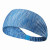 Extra-Wide Sport and Fitness Sweat-Wicking Headband - 702038293491