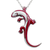 Tribal Lizard Necklace (RED) - 734130258870