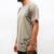TAUPE SCISSOR DISTRESSED TEE - 635661367560