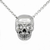 Crystal Eyed Skull Necklace - 734130261641