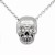Crystal Eyed Skull Necklace - 734130261641
