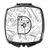 Monogram Letter Compact Mirror - 615872988716