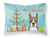 Carolines Treasures, Inc Christmas Tree and Dog Fabric Standard Pillowcase, White, Standard Essential
