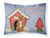 Caroline?s Treasures, Inc. Dog House Collection Moisture-Wicking White Pillowcase