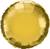 Gold Round Mylar Balloon - 850048023819