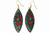 Mosaic Marquise Silhouette Earrings - 005372648253