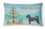 Carolines Treasures, Inc Christmas Tree Dog Art Canvas Fabric Decorative Pillow, Style 2, 12 X 16 Inches, Giftable