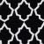 Parkland Collection Transitional Geometric Black 20" x 20" Pillow - 025773021540