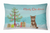 Christmas Tree Dog Art Canvas Fabric Decorative Pillow Style 2 - 194030035412