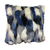 Plutus Brands Plutus Black, Blue, White Animal Faux Fur Luxury Throw Pillow Arctic Night