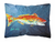 Sealife Painting Print Canvas Fabric Decorative Pillow - 615872795161
