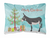 Merry Christmas Animal Art Fabric Decorative Pillow - 652259129393