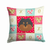 Caroline's Treasures Dog Face Art Love Design Fabric Decorative Pillow Square, 14x14 Inches, 100% Polyester