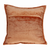 Parkland Collection Delphi Orange Solid Quilted Throw Pillow - 025773005298