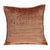 Parkland Collection Delphi Orange Solid Quilted Throw Pillow - 025773005298