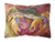 Crab Painting Fabric Decorative Pillow - 615872951406