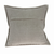Parkland Collection Kavi Gray Solid Quilted Throw Pillow - 025773005441