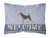Welcome Dog Art Canvas Fabric Decorative Pillow - 638508701817