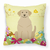 Easter Eggs With Dog Fabric Decorative Pillow - 638508769275