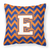 Letter Chevron Fabric Decorative Pillow - 638508320780