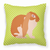 Animal Art Checkboard Design Fabric Decorative Pillow - 638508928719