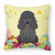 Easter Eggs With Dog Fabric Decorative Pillow - 638508769435