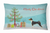 Christmas Tree Dog Art Canvas Fabric Decorative Pillow Style 2 - 194030035627