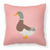 Pink Check Themed Fabric Decorative Pillow - 638508934680