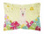 Easter Eggs Dog Art Canvas Fabric Decorative Pillow - 638508783271