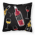 Drinks Themed Fabric Decorative Pillow - 638508658135