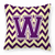 Letter Chevron Fabric Decorative Pillow - 638508320445