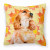 Fall Design with Dog Fabric Decorative Pillow - 652259220953