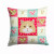 Carolines Treasures Cat Face Love Fabric Decorative Pillow, 14 x 14 Inches, Polyester, Decor Favorite