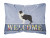 Welcome Dog Art Canvas Fabric Decorative Pillow - 638508702197