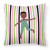 Ballerina Themed Fabric Decorative Pillow - 638508654885