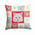 Carolines Treasures Cat Face Love Fabric Decorative Pillow, 14x14 Inches, Polyester