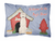 Carolines Treasures, Inc Dog House Collection Canvas Fabric Decorative Pillow, 12x16 Inches, Polyester