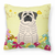 Easter Eggs Design Dog Art Fabric Decorative Pillow - 638508767479
