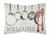 Carolines Treasures, Inc Welcome Canvas Fabric Decorative Pillow, Decorative Sofa Cushion