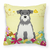 Easter Eggs Design Dog Art Fabric Decorative Pillow - 638508767851