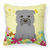 Easter Eggs With Dog Fabric Decorative Pillow - 638508769312