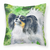 St Patrick's Design with Dog Fabric Decorative Pillow - 652259219599