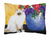 Animal Painting Print Canvas Fabric Decorative Pillow - 705332241311