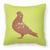 Animal Art Checkboard Design Fabric Decorative Pillow - 638508928627