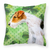 St Patrick's With Dog Fabric Decorative Pillow - 652259223008