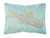 Sealife with Picture Canvas Fabric Decorative Pillow - 652259003082